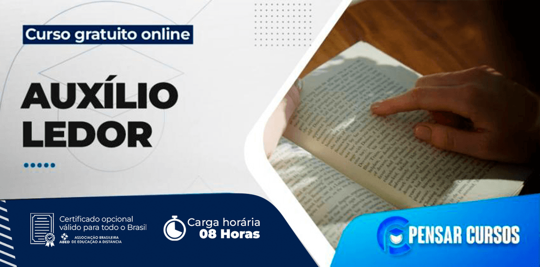 Minicurso Auxílio Ledor