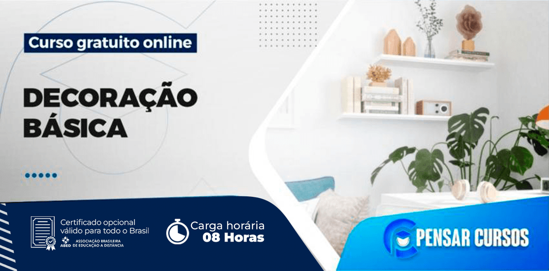 Minicurso Decoração 
