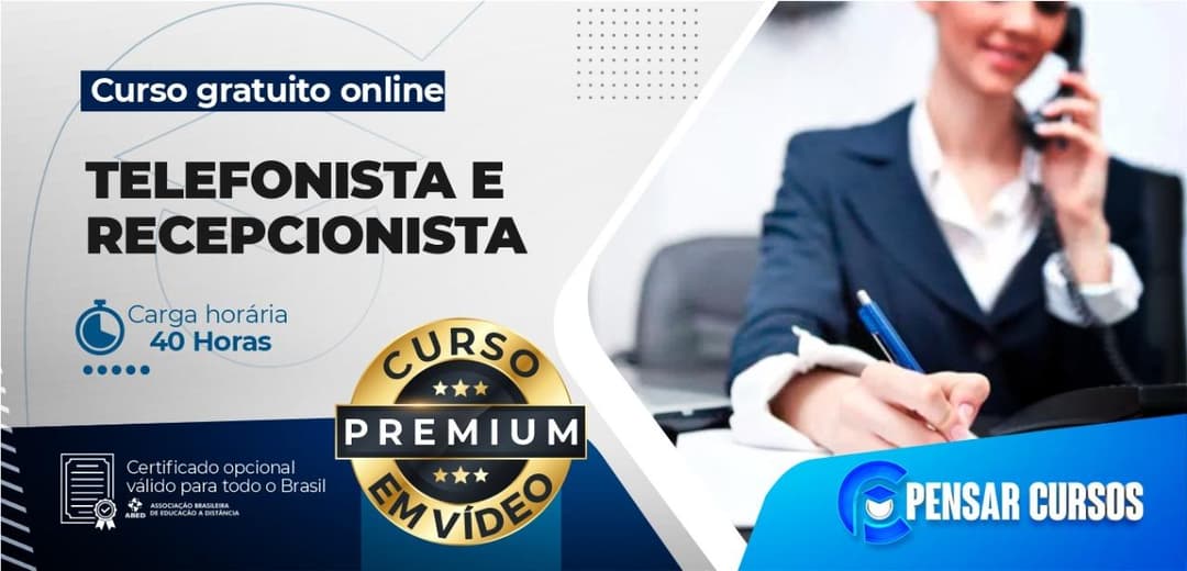 Telefonista e Recepcionista
