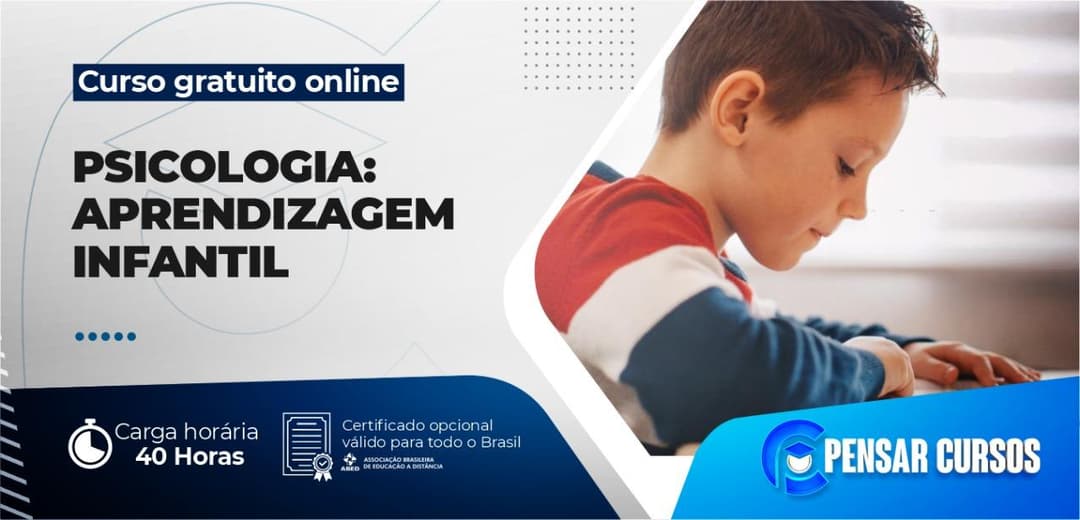 Psicologia: Aprendizagem Infantil