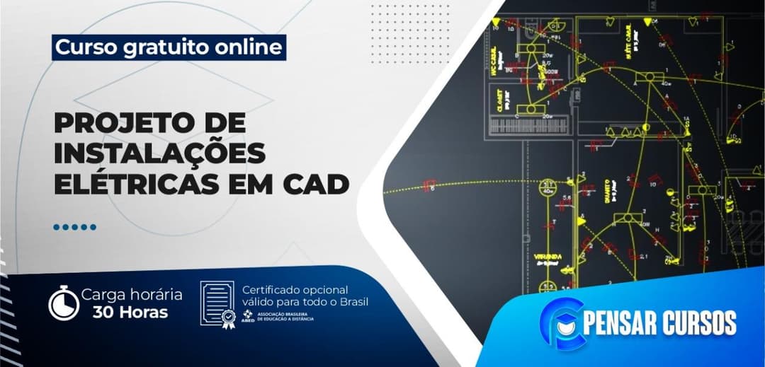 Projeto de Instalações Elétricas em CAD