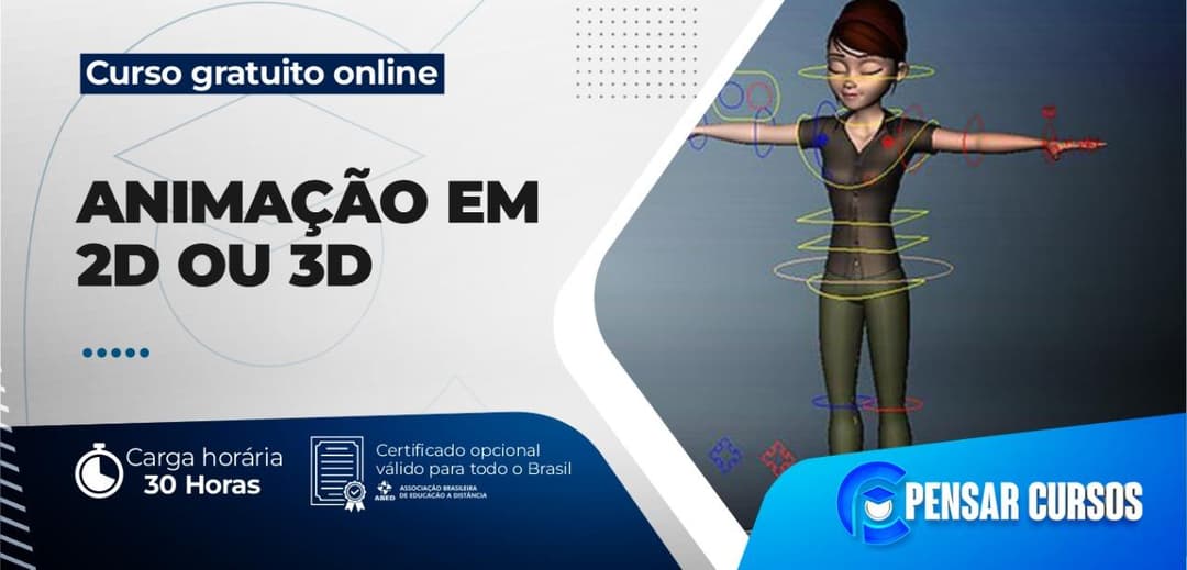 Animação em 2D ou 3D