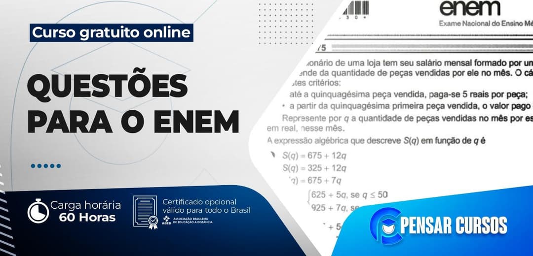 Questões para o Enem