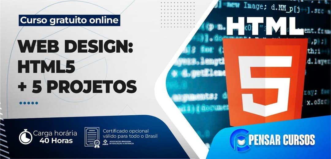 Web Design HTML5 + 5 Projetos