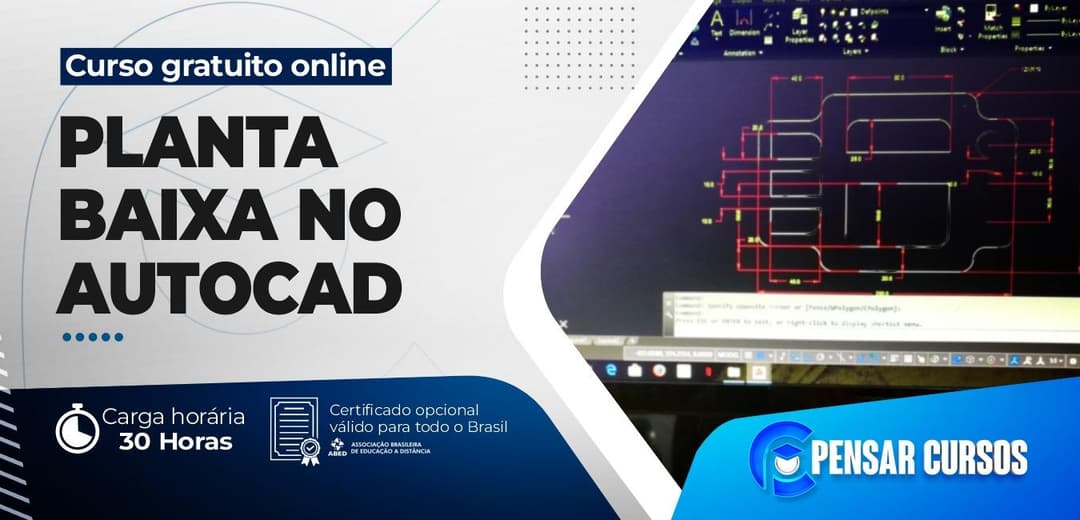 Curso Planta Baixa no AutoCAD