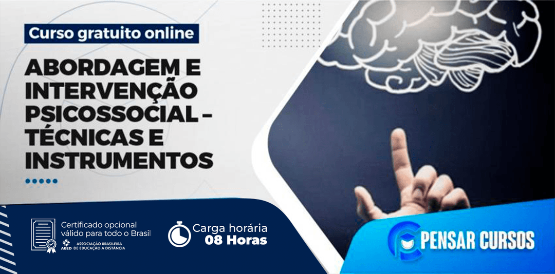 Minicurso Abordagem e Intervenção Psicossocial - Técnicas e Instrumentos