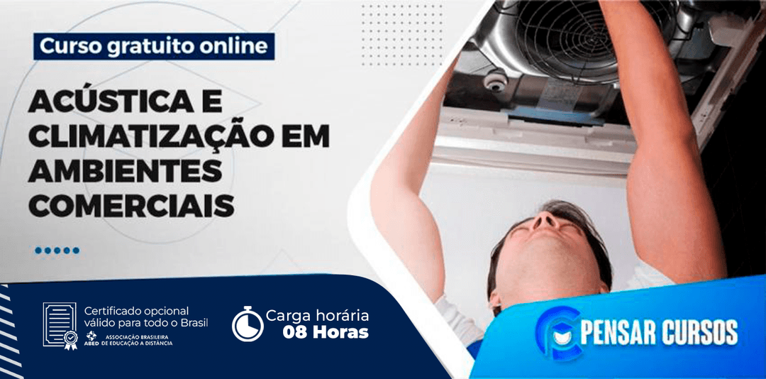 Minicurso Acústica e Climatização em Ambientes Comerciais