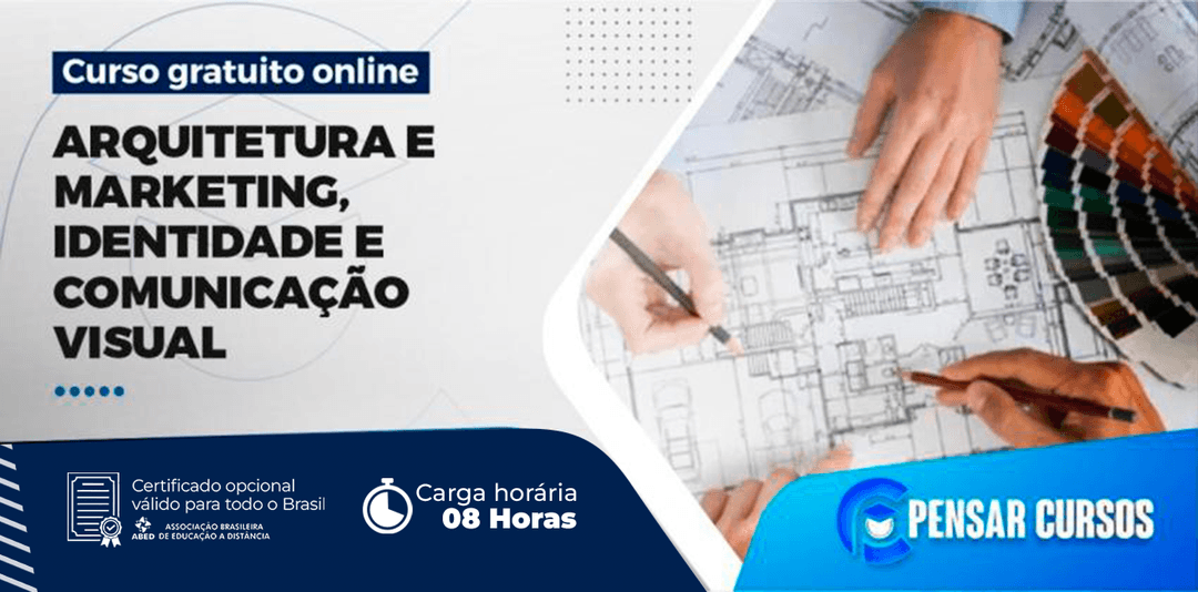 Minicurso Arquitetura e Marketing, Identidade e Comunicação Visual