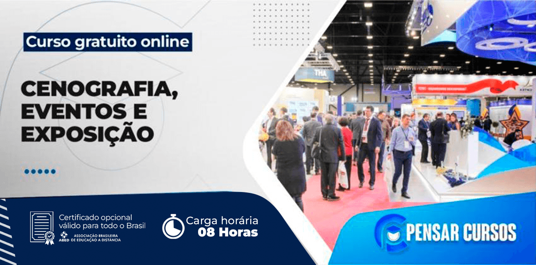 Minicurso Cenografia, Eventos e Exposição