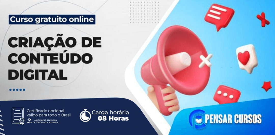 Minicurso Criação de Conteúdo Digital