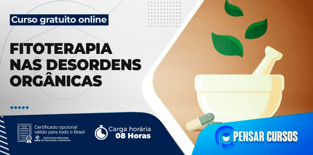 Minicurso Fitoterapia nas Desordens Orgânicas
