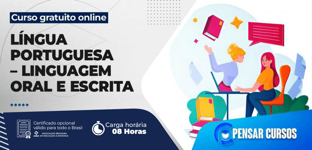 Minicurso Língua Portuguesa - Linguagem Oral e Escrita