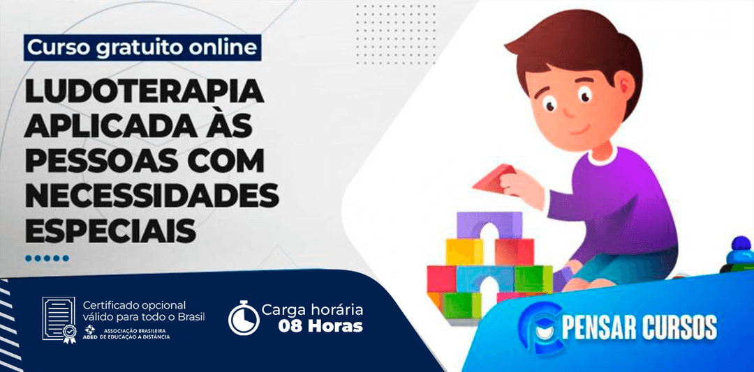 Minicurso Ludoterapia Aplicada às Pessoas com Necessidades Especiais