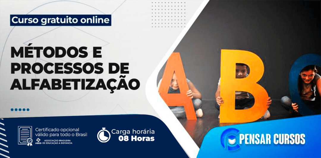 Minicurso Métodos e Processos de Alfabetização