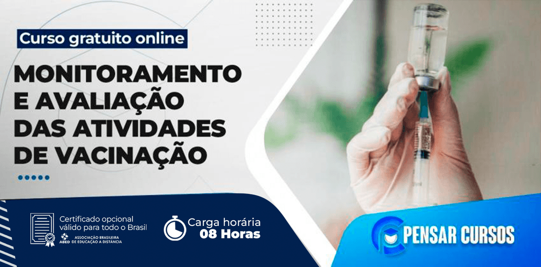 Minicurso Monitoramento e Avaliação das Atividades de Vacinação