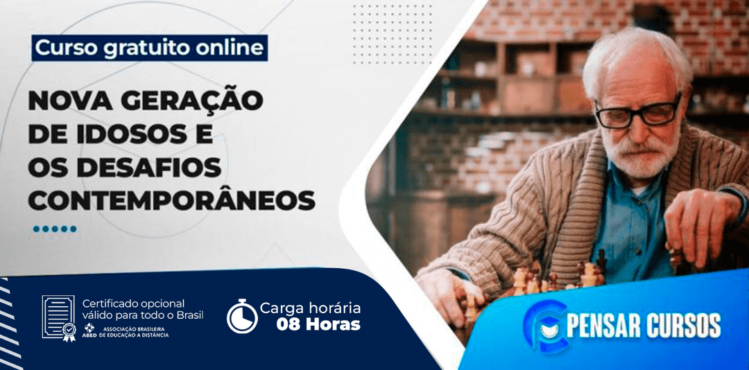 Minicurso Nova Geração de Idosos e os Desafios Contemporâneos