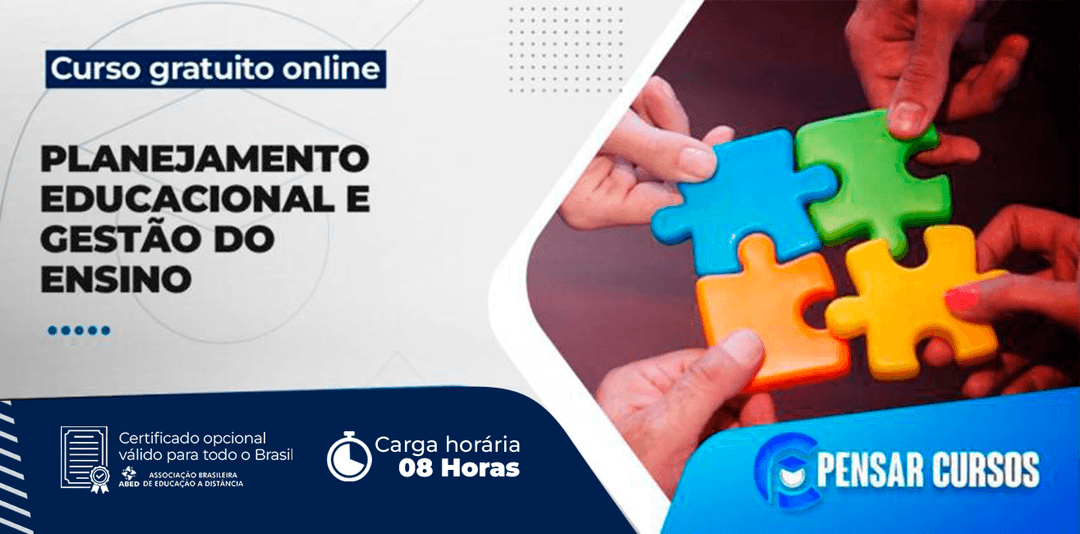 Minicurso Planejamento Educacional e Gestão do Ensino