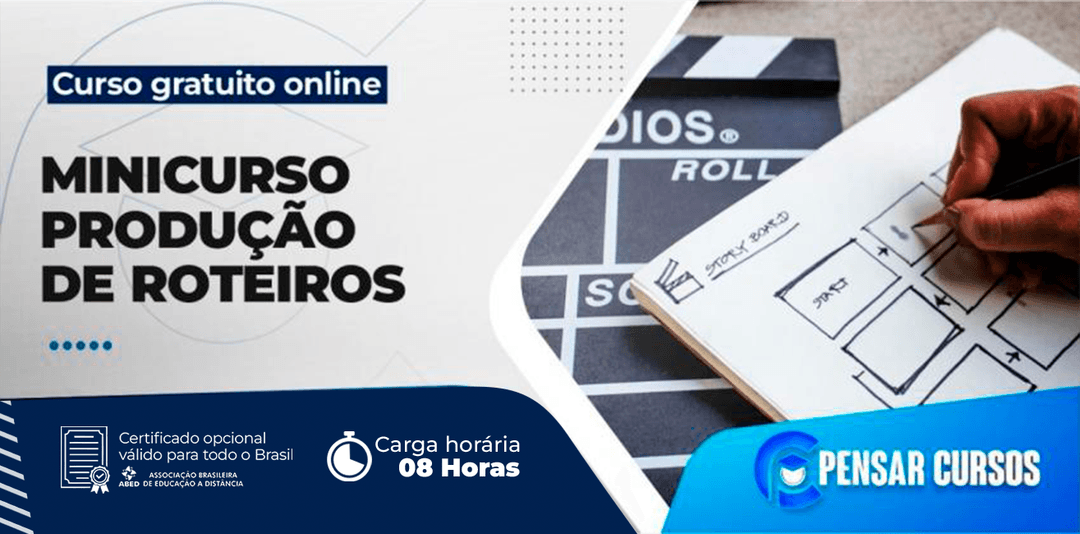Minicurso Produção de roteiros