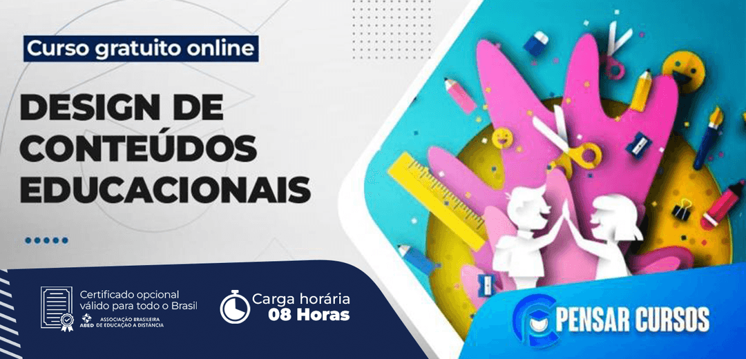 Minicurso Design de Conteúdos Educacionais