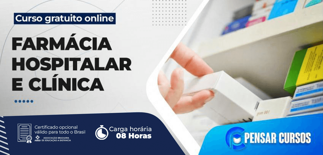Minicurso Farmácia Hospitalar e Clínica