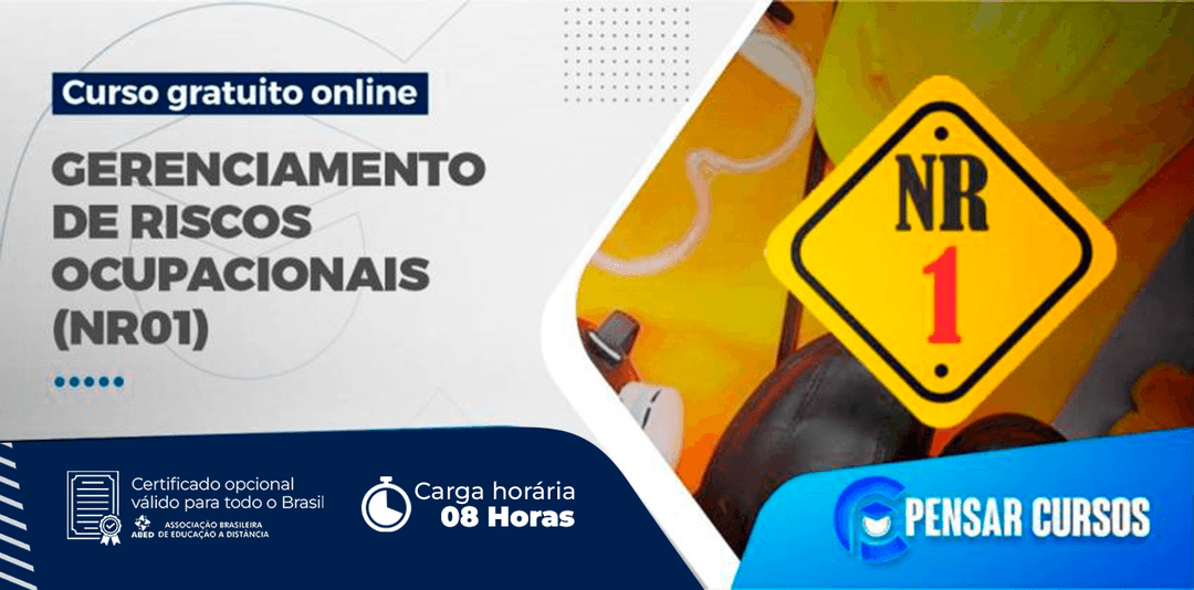 Minicurso Gerenciamento de Riscos Ocupacionais (NR01)