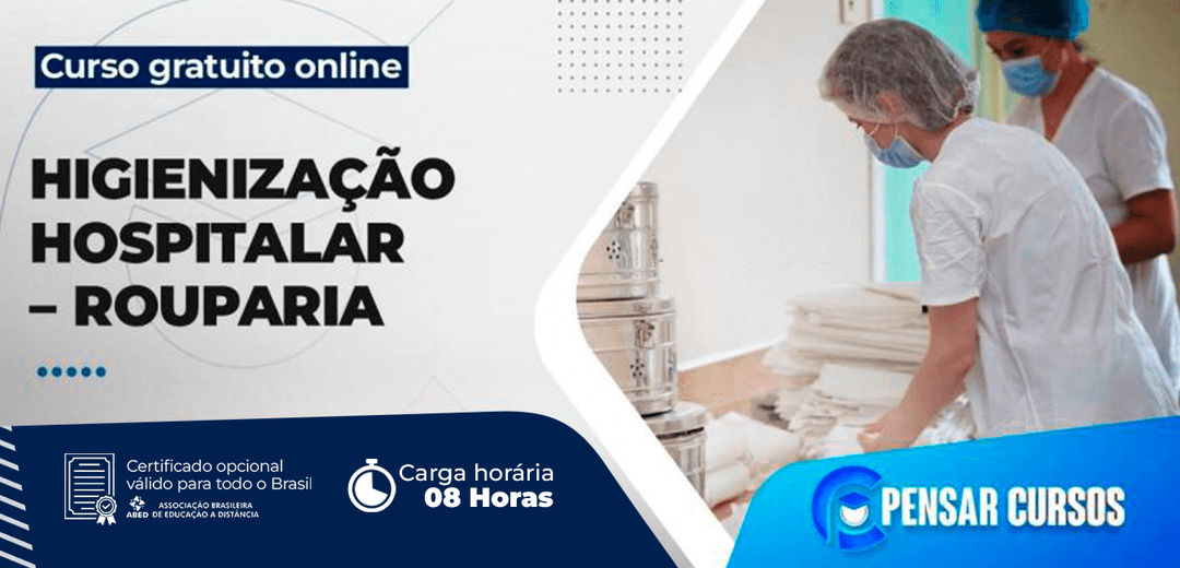 Minicurso Higienização Hospitalar - Rouparia