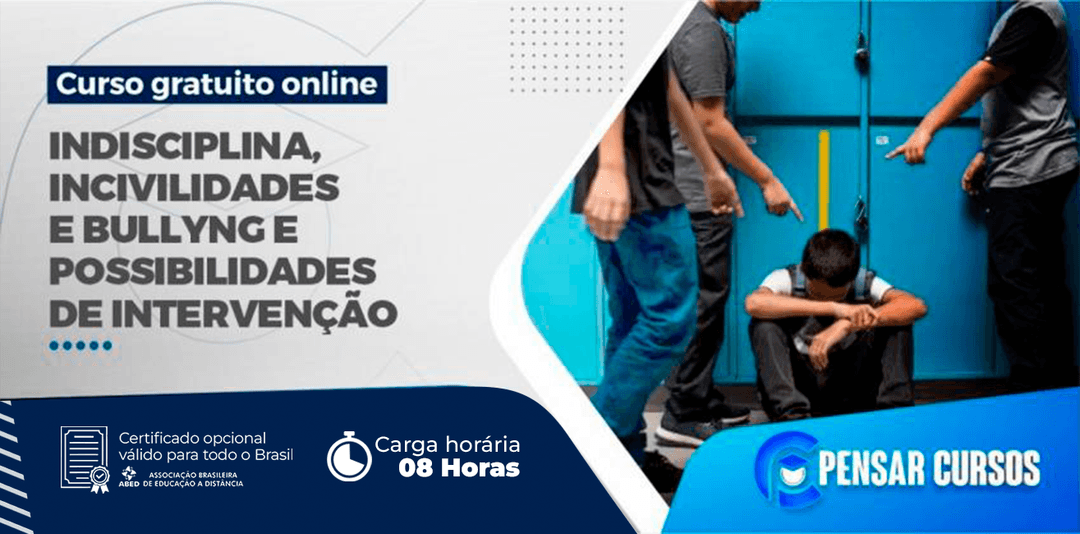 Minicurso Indisciplina, Incivilidades e Bullying e Possibilidades de Intervenção