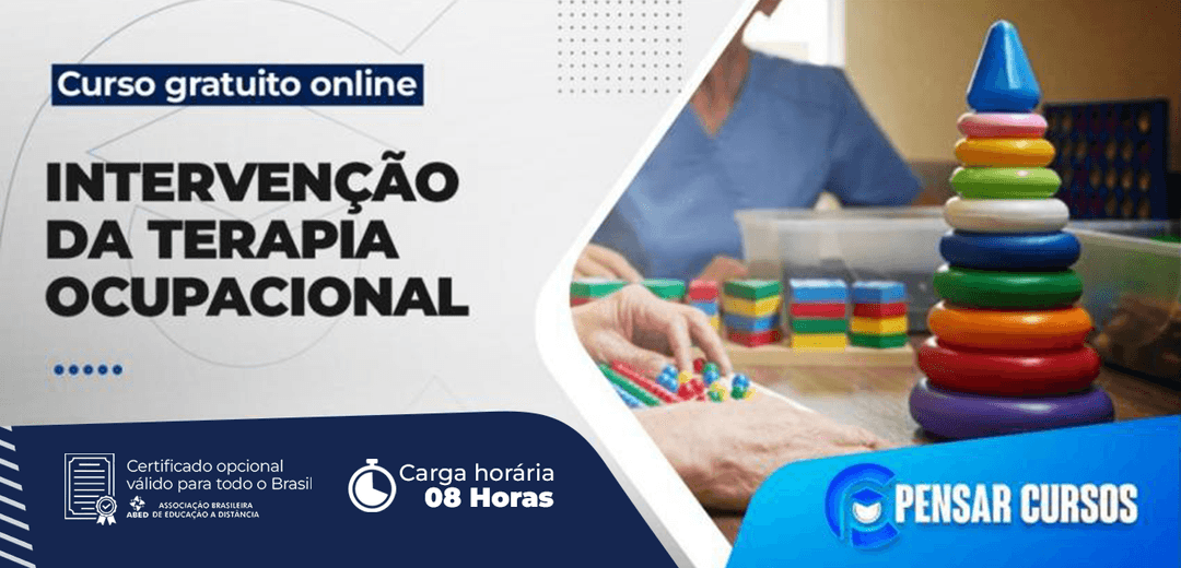 Minicurso Intervenção da Terapia Ocupacional
