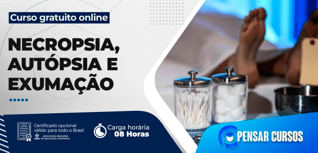 Minicurso Necropsia, Autópsia e Exumação