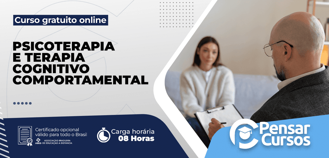 Minicurso Psicoterapia e Terapia Cognitivo Comportamental