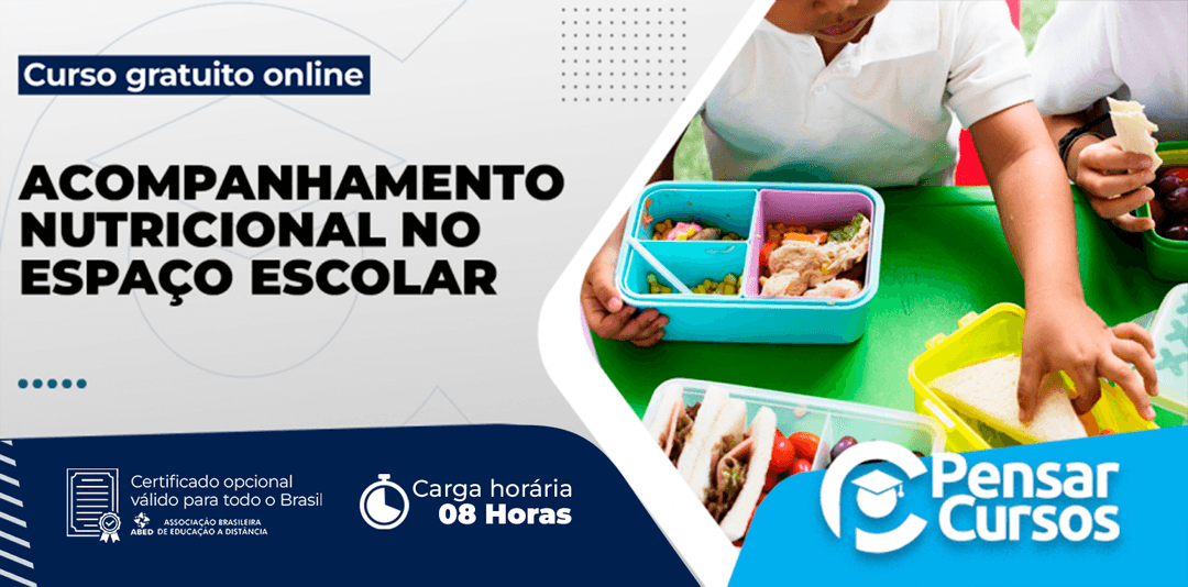 Minicurso Acompanhamento Nutricional no Espaço Escolar