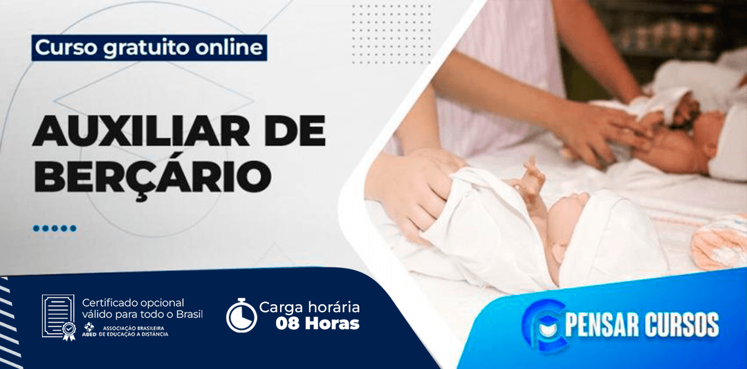 Minicurso Auxiliar de Berçário