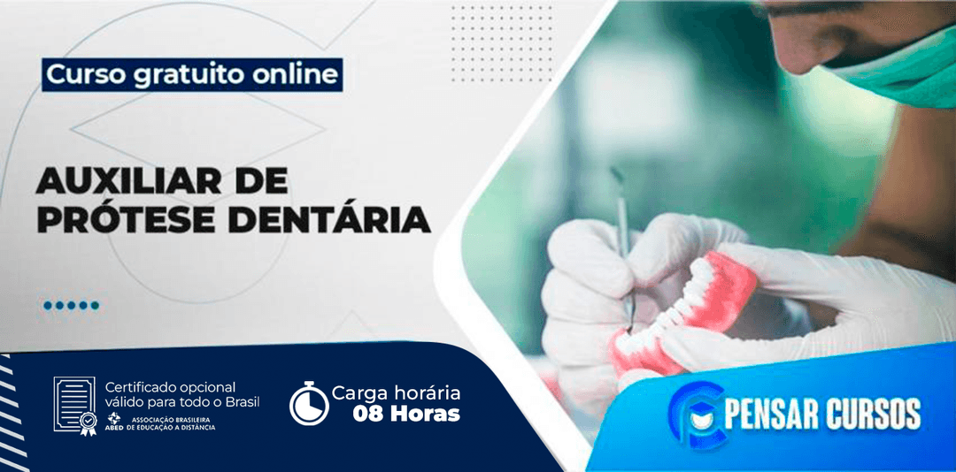 Minicurso Auxiliar de Prótese Dentária
