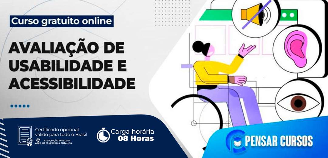 Minicurso Avaliação de Usabilidade e Acessibilidade