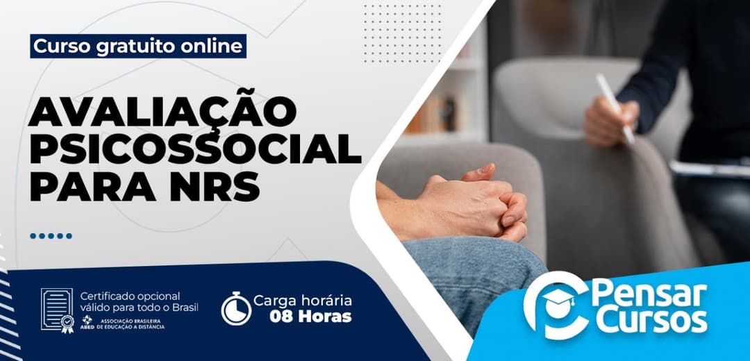 Minicurso Avaliação Psicossocial para NRs
