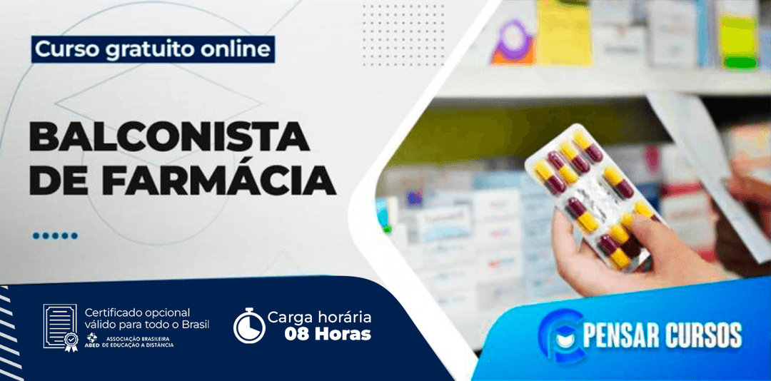 Minicurso Balconista de Farmácia