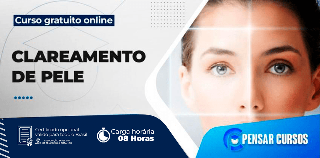 Minicurso Clareamento de Pele