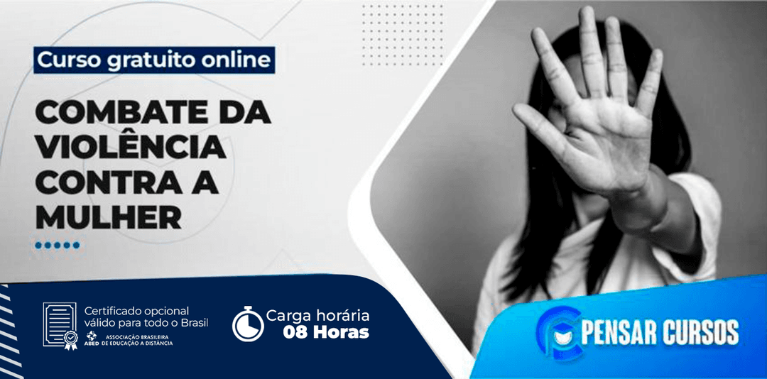 Minicurso Combate da Violência Contra a Mulher