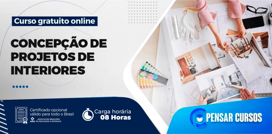 Minicurso Concepção de Projetos de Interiores