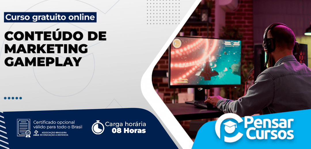 Minicurso Conteúdo de Marketing Gameplay