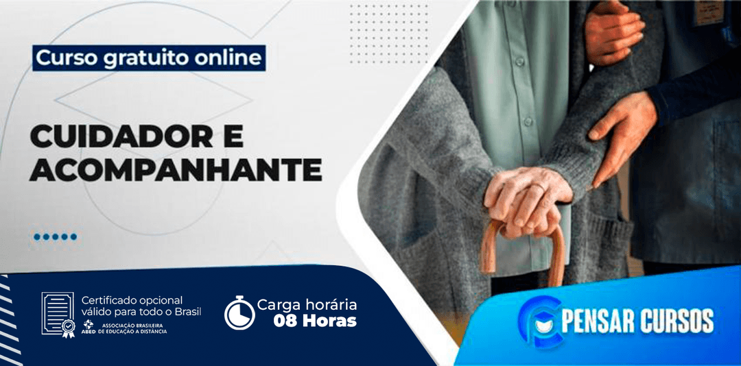 Minicurso Cuidador e Acompanhante