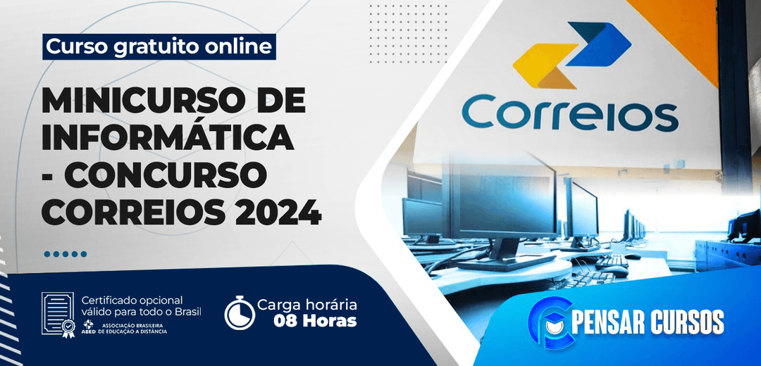 Minicurso de Informática - Concurso Correios 2024