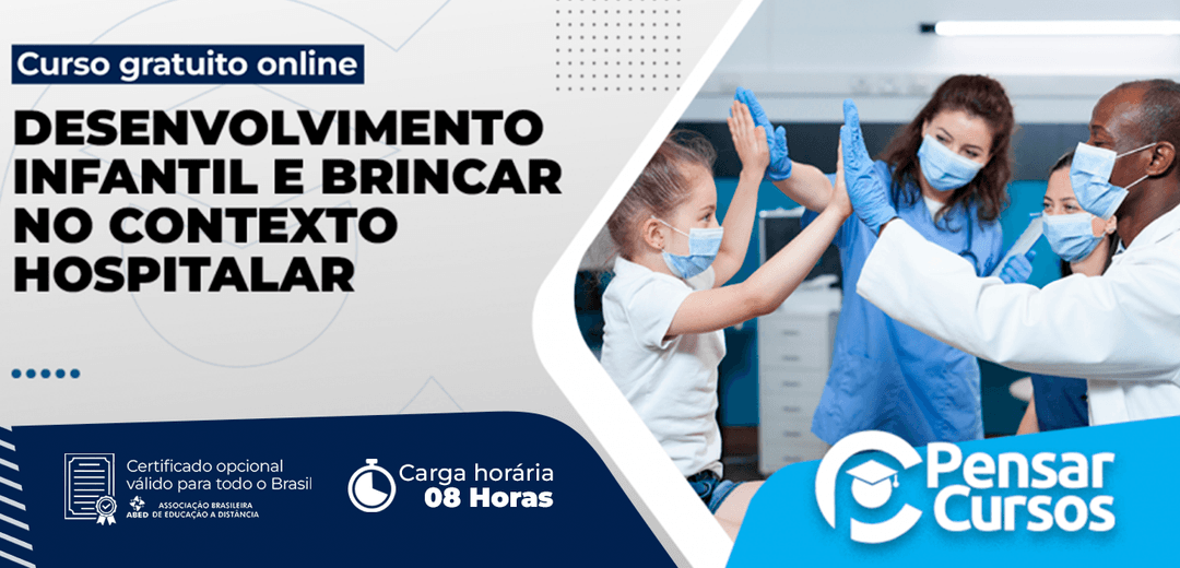 Minicurso Desenvolvimento Infantil e Brincar no Contexto Hospitalar