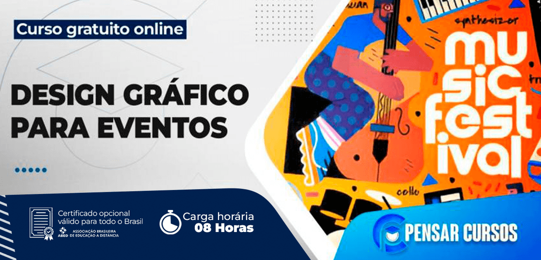 Minicurso Design Gráfico para Eventos