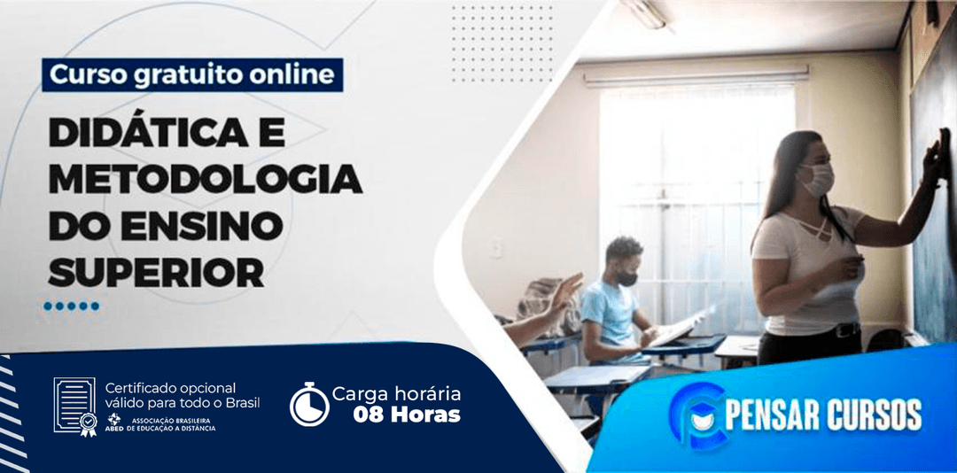 Minicurso Didática e Metodologia do Ensino Superior