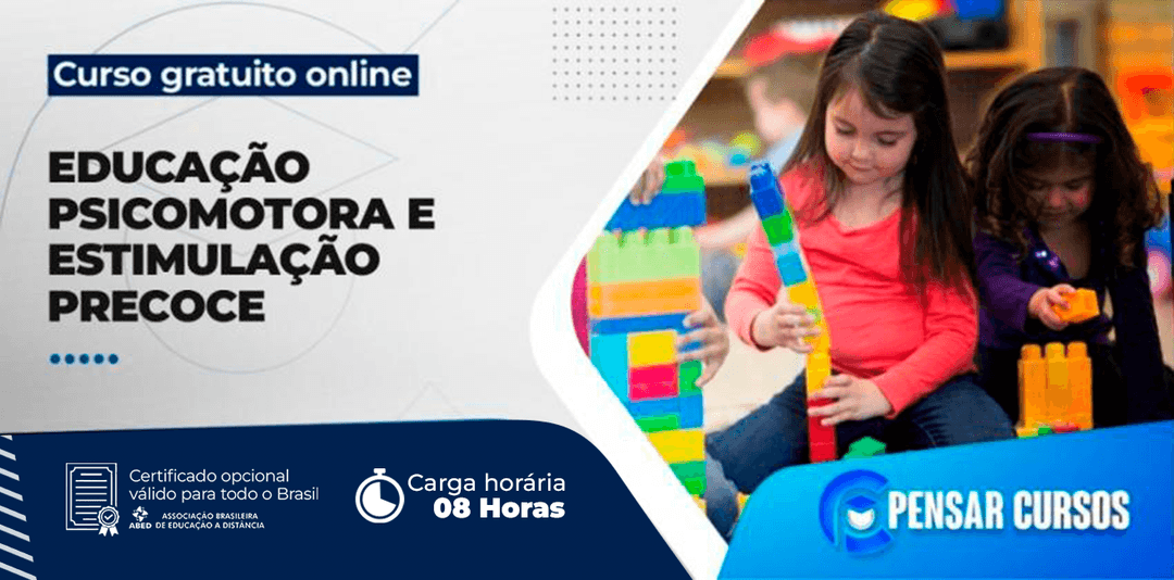 Minicurso Educação Psicomotora e Estimulação Precoce