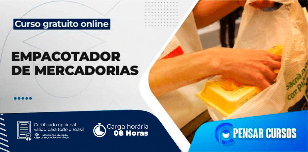 Minicurso Empacotador de Mercadorias