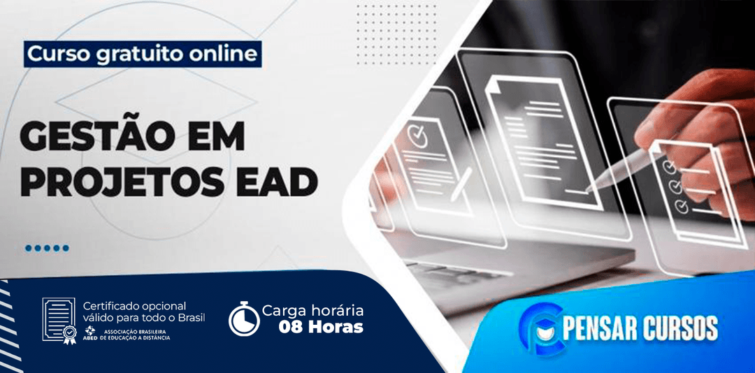 Minicurso Gestão em Projetos EAD