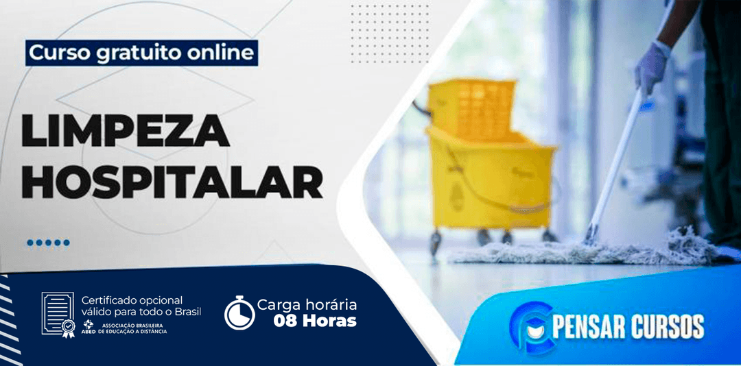 Minicurso Limpeza Hospitalar