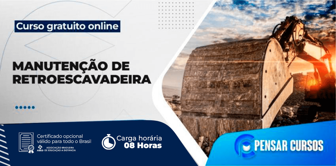 Minicurso Manutenção de Retroescavadeira